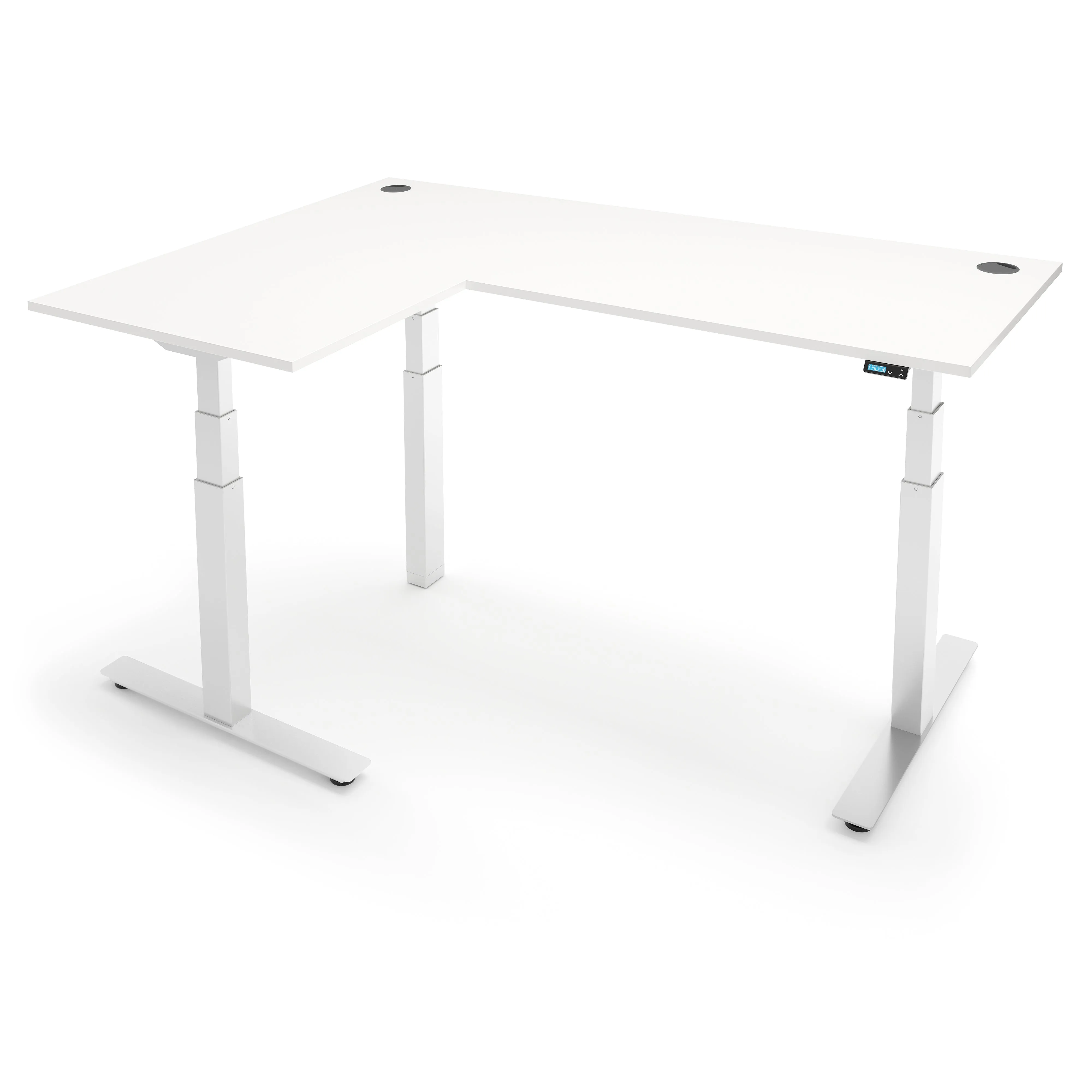 ACTIVE 3  Dual Motor Electric L-Shape Corner Standing Desk 140x160x 80x60cm