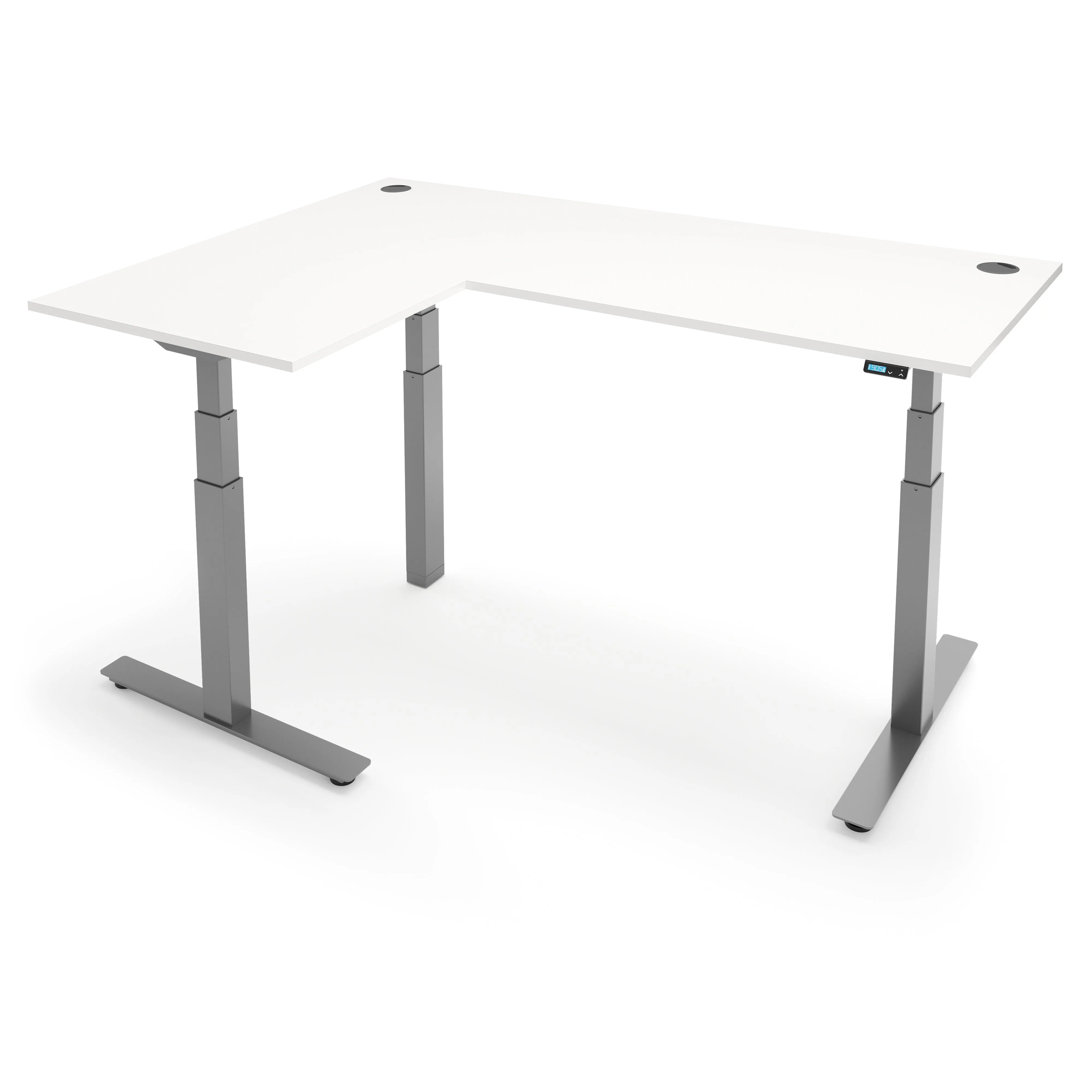 ACTIVE 3  Dual Motor Electric L-Shape Corner Standing Desk 140x160x 80x60cm