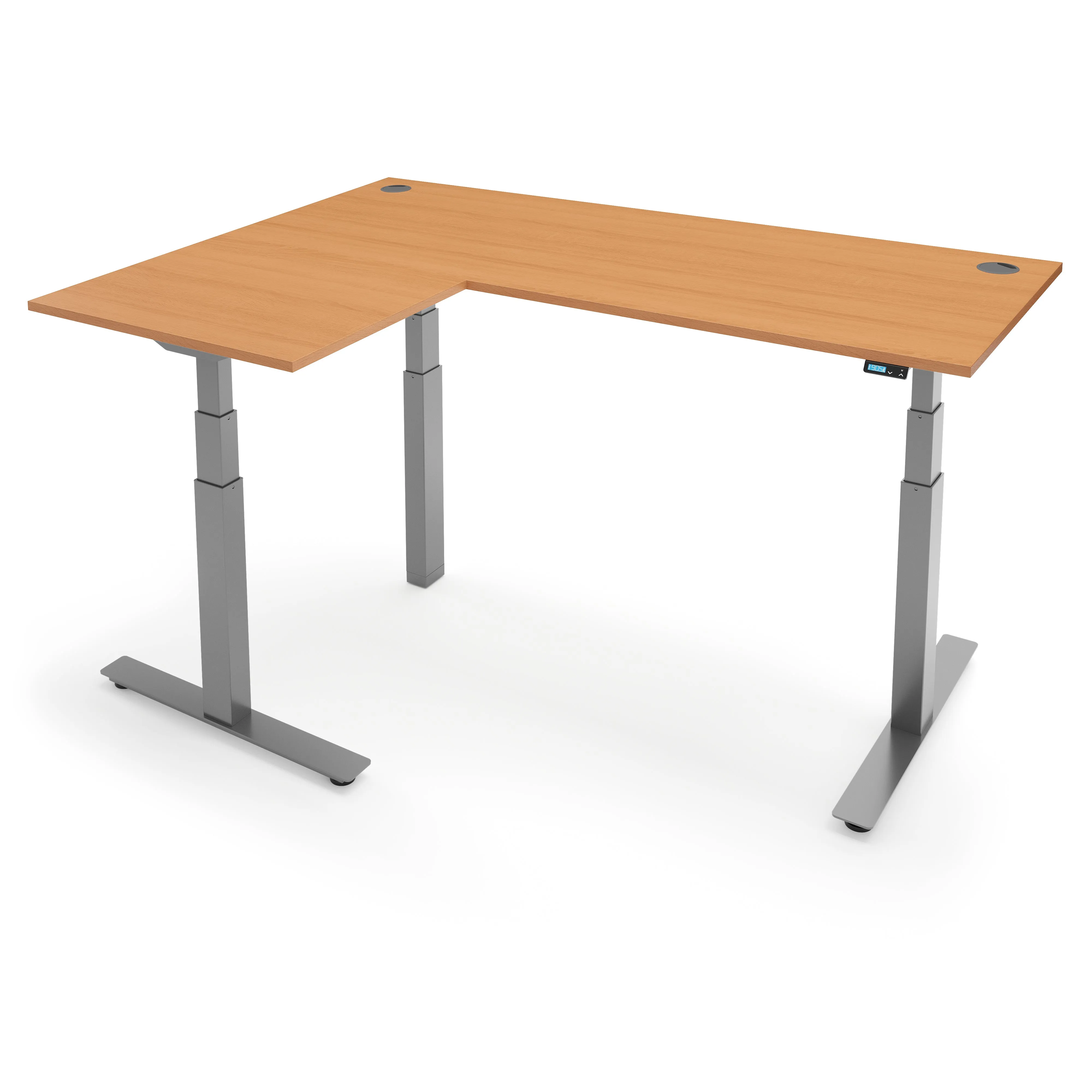 ACTIVE 3  Dual Motor Electric L-Shape Corner Standing Desk 140x160x 80x60cm