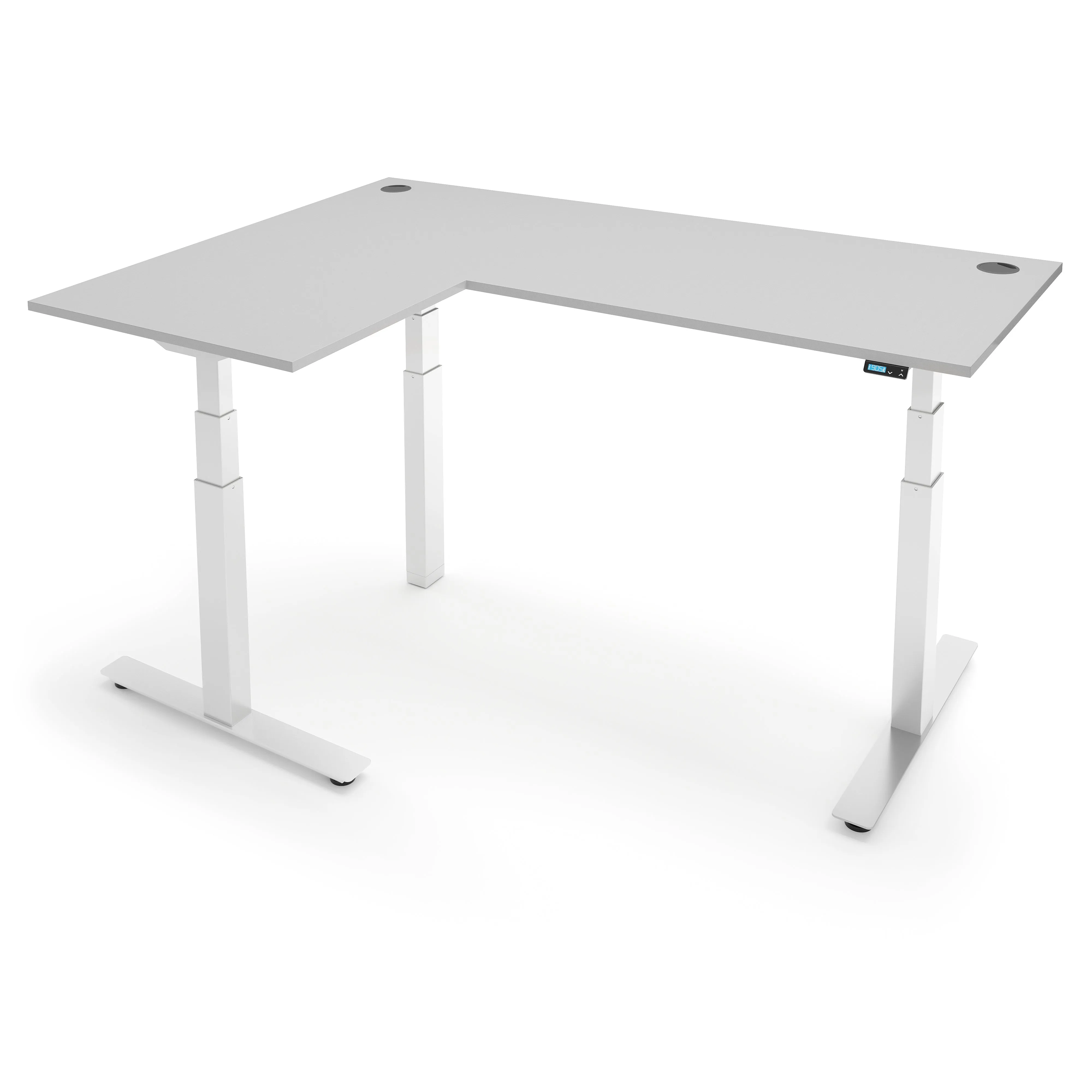 ACTIVE 3  Dual Motor Electric L-Shape Corner Standing Desk 140x160x 80x60cm
