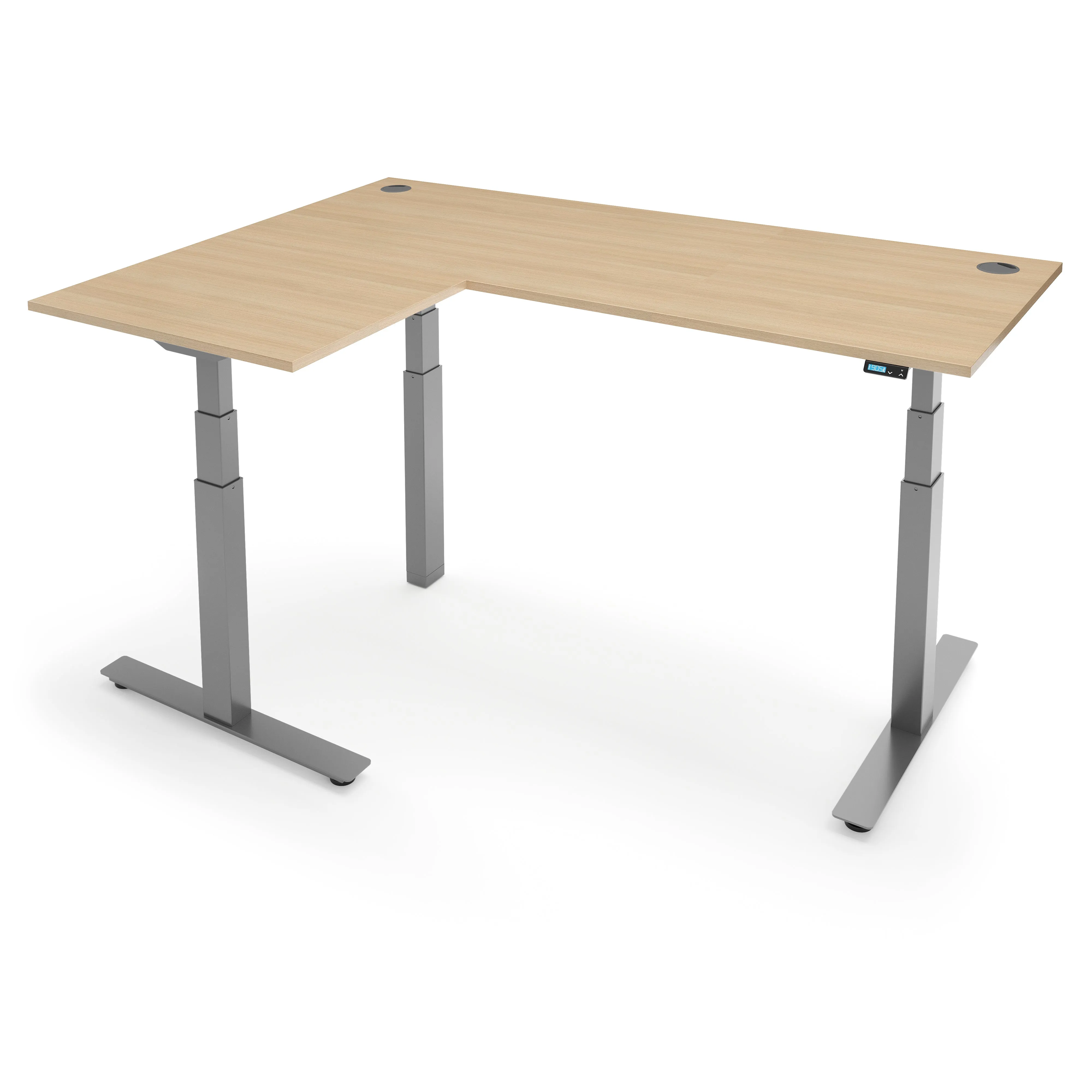 ACTIVE 3  Dual Motor Electric L-Shape Corner Standing Desk 160x160x 80x60cm