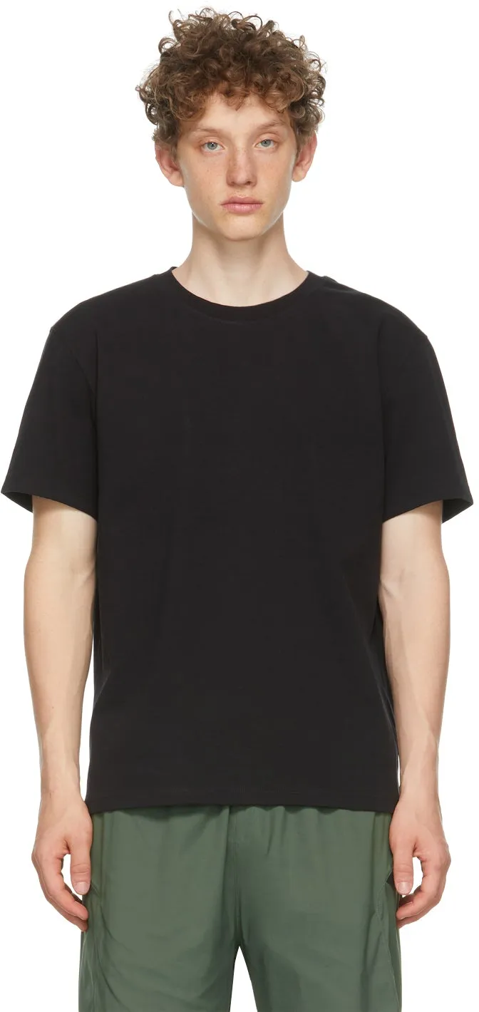 Affix Black Heavy Jersey Standardized Logo T-Shirt