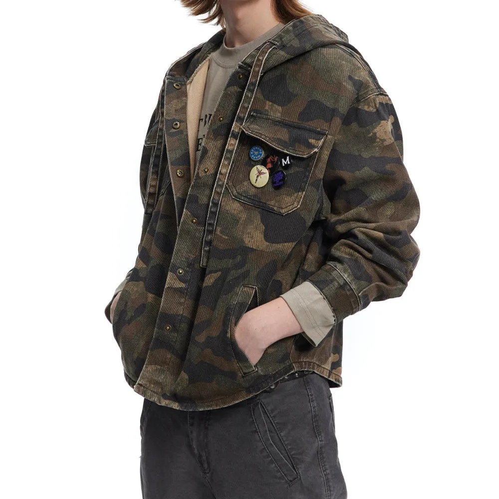 Camouflage Cool | Utility Hooded Jacket