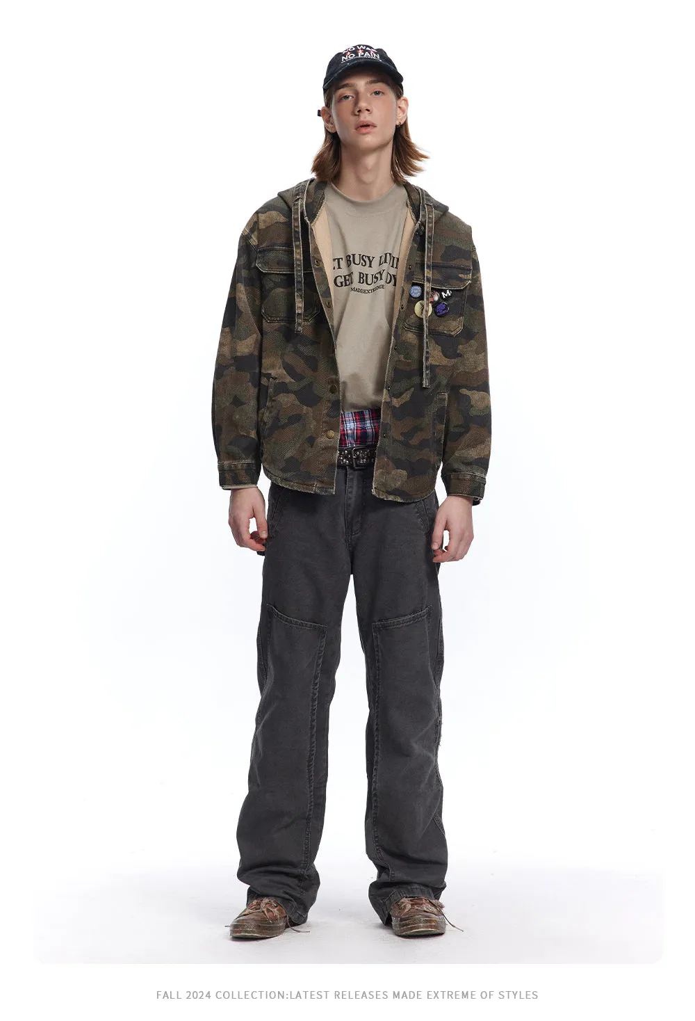 Camouflage Cool | Utility Hooded Jacket