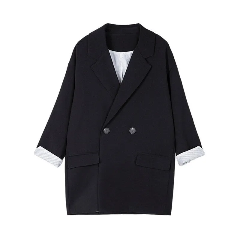 Casual Loose Women Blazer Jackets Evenin Jacket