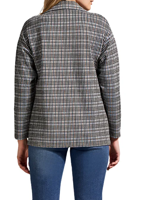 Double Breasted Tribal Knit Blazer-50% OFF