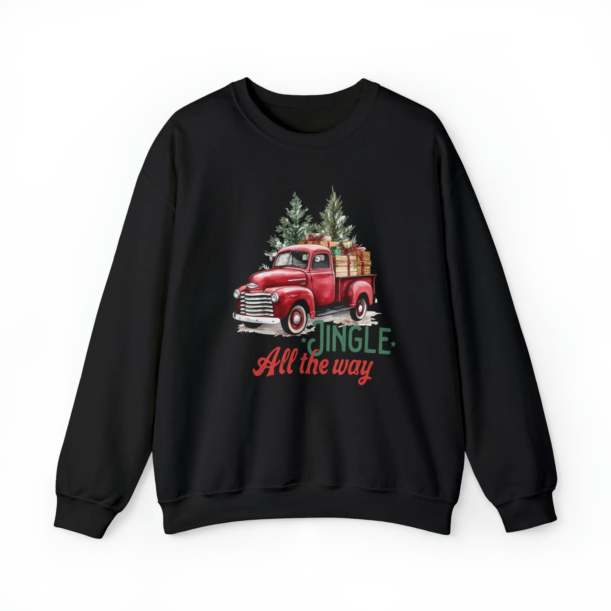 Jingle All The Way | Christmas Crewneck Sweatshirt