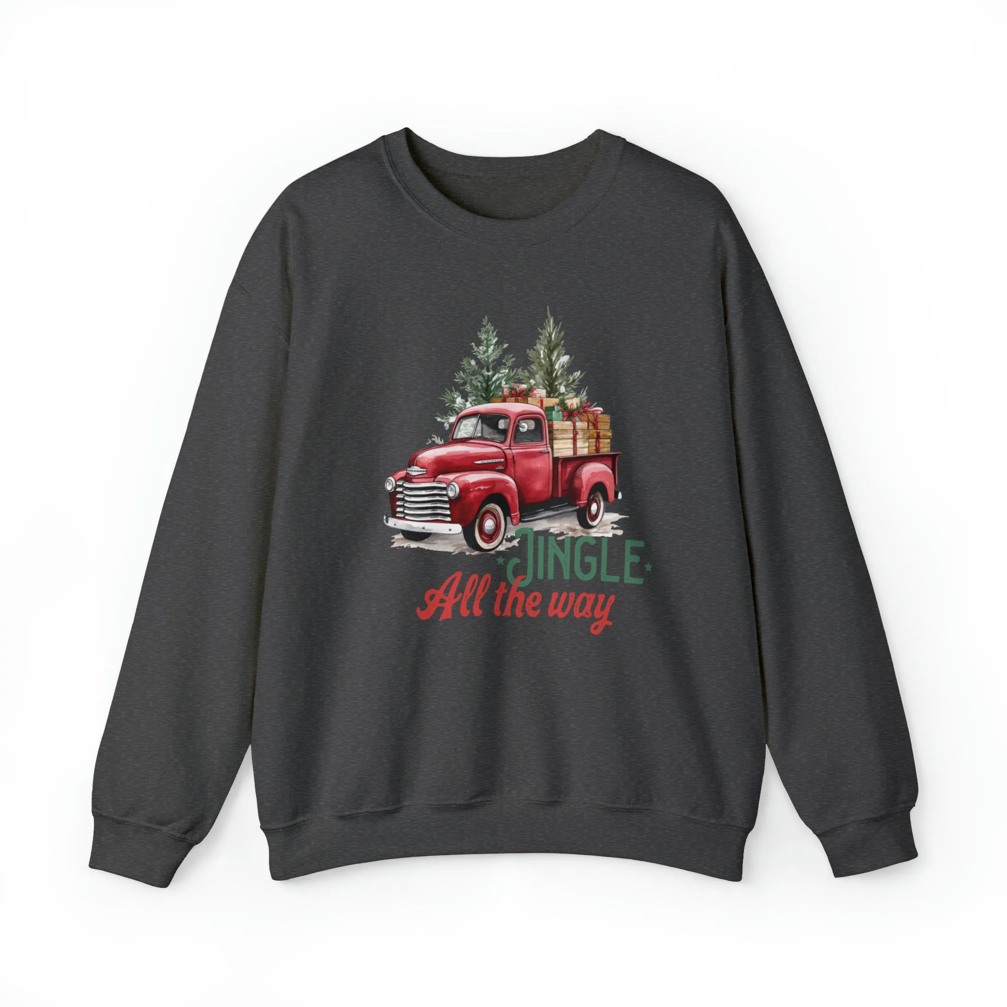 Jingle All The Way | Christmas Crewneck Sweatshirt