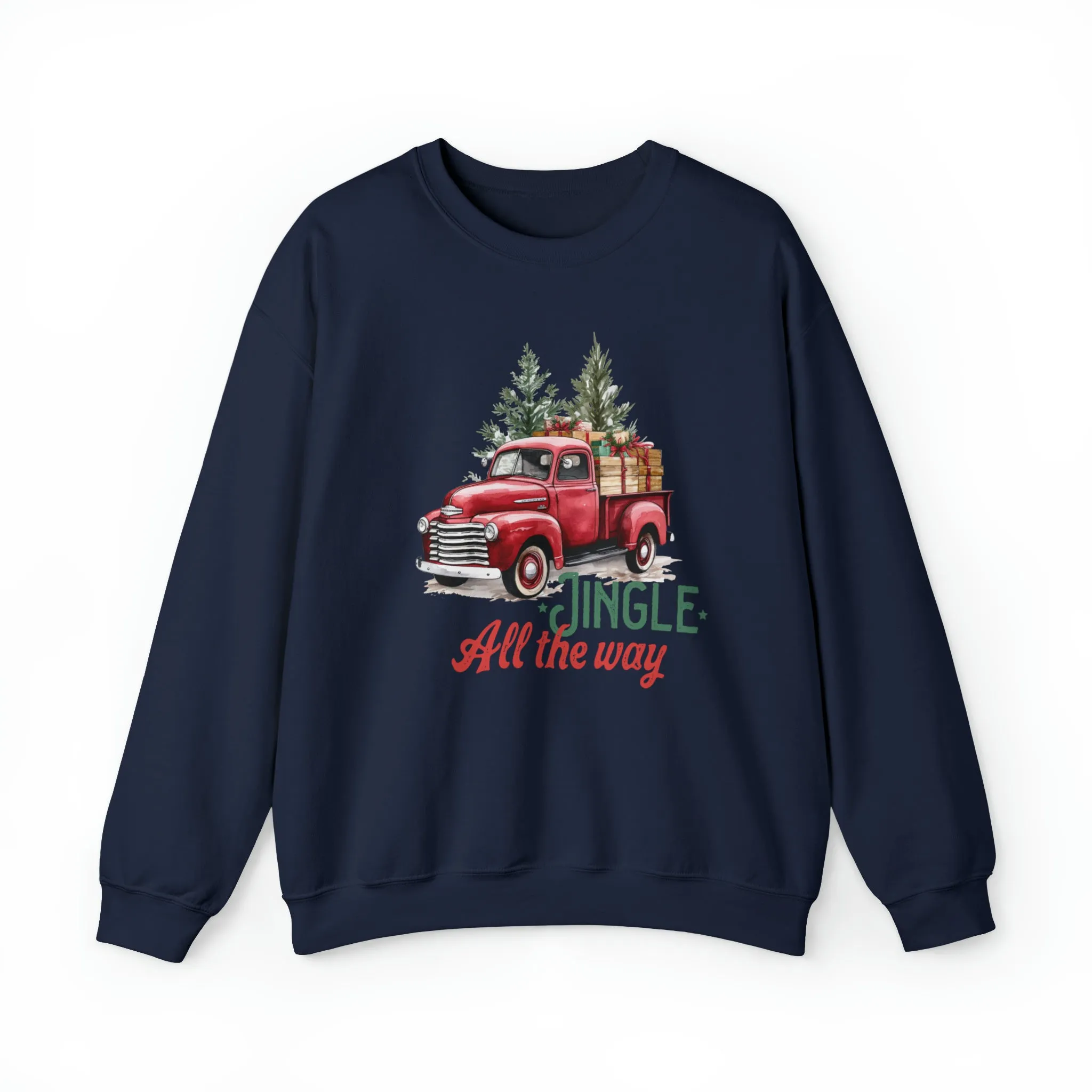 Jingle All The Way | Christmas Crewneck Sweatshirt