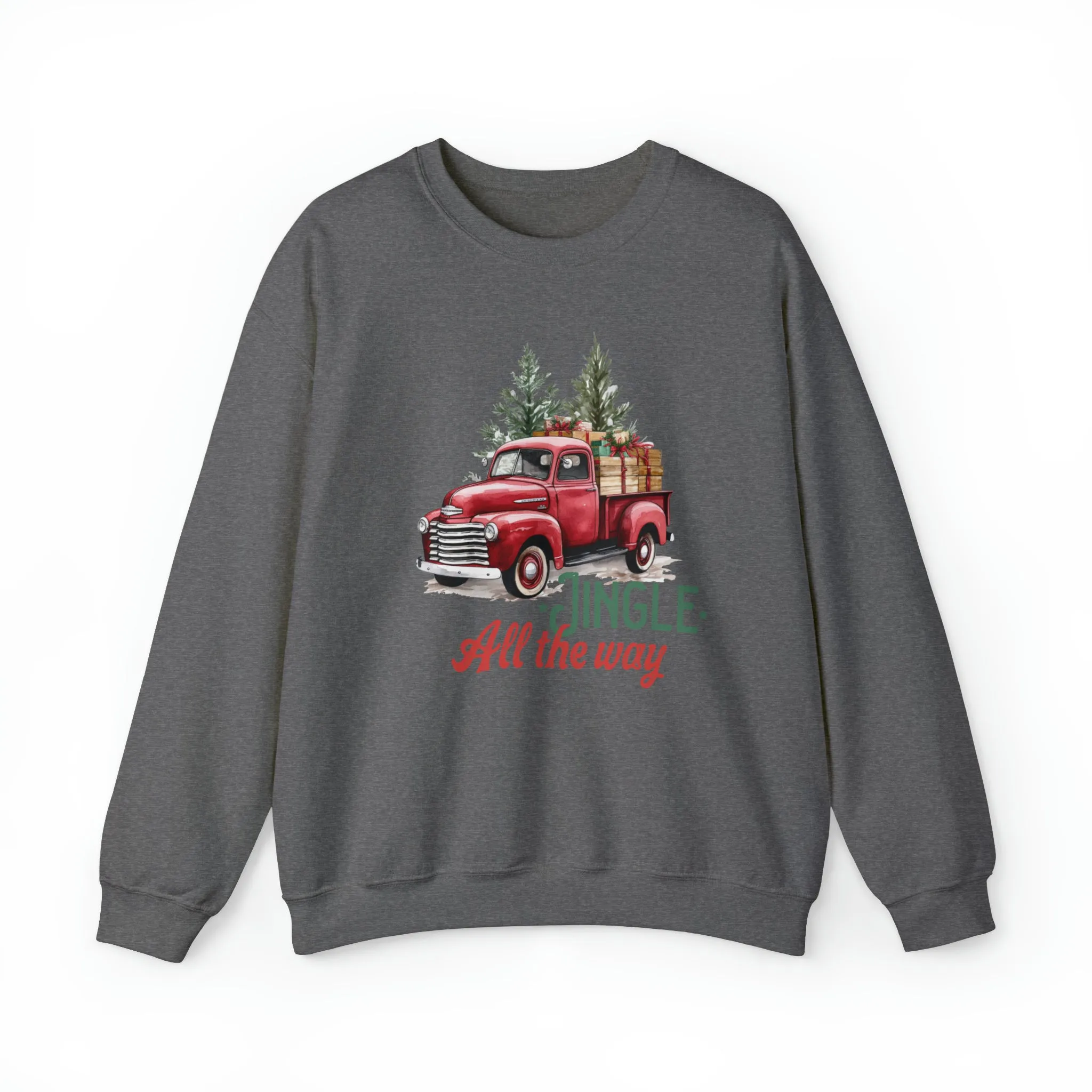 Jingle All The Way | Christmas Crewneck Sweatshirt