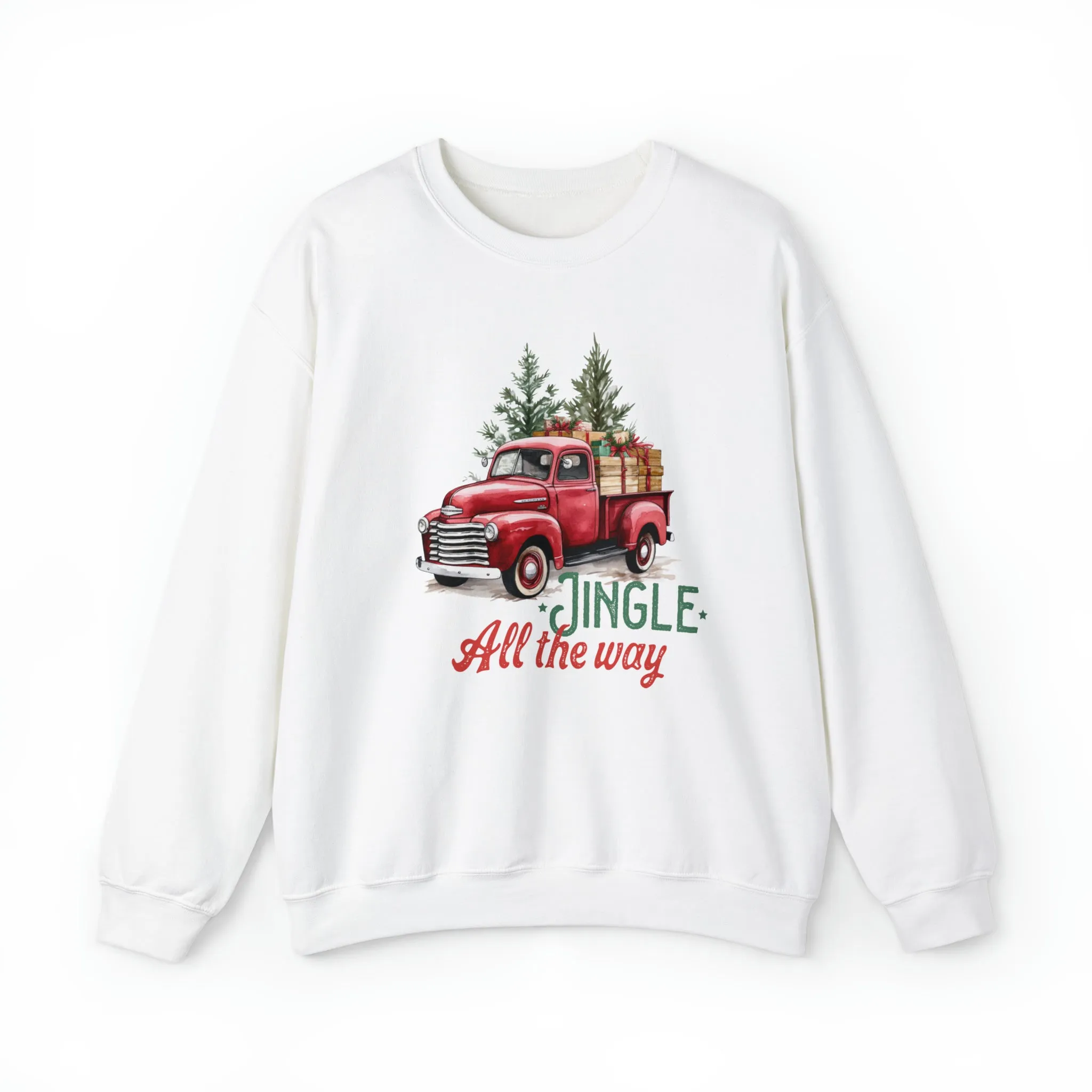 Jingle All The Way | Christmas Crewneck Sweatshirt