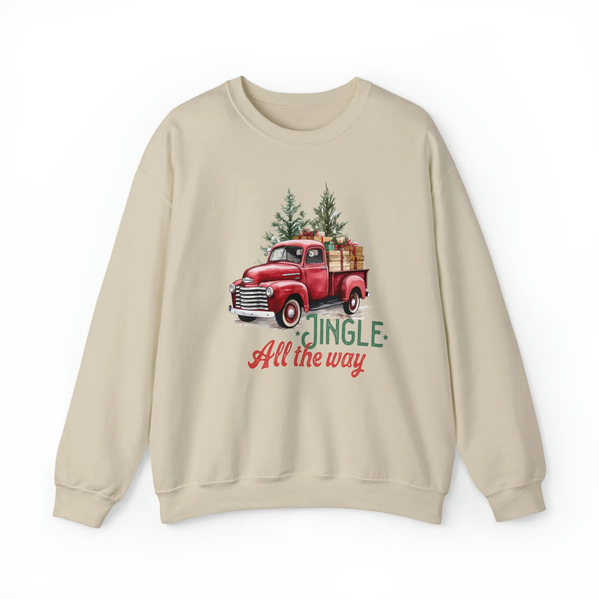 Jingle All The Way | Christmas Crewneck Sweatshirt