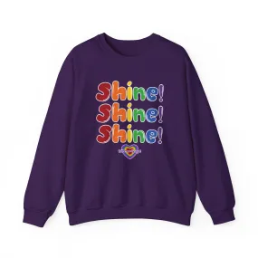 Kathryn the Grape Shine Shine Shine Teen/Adult Heavy Blend™ Crewneck Sweatshirt