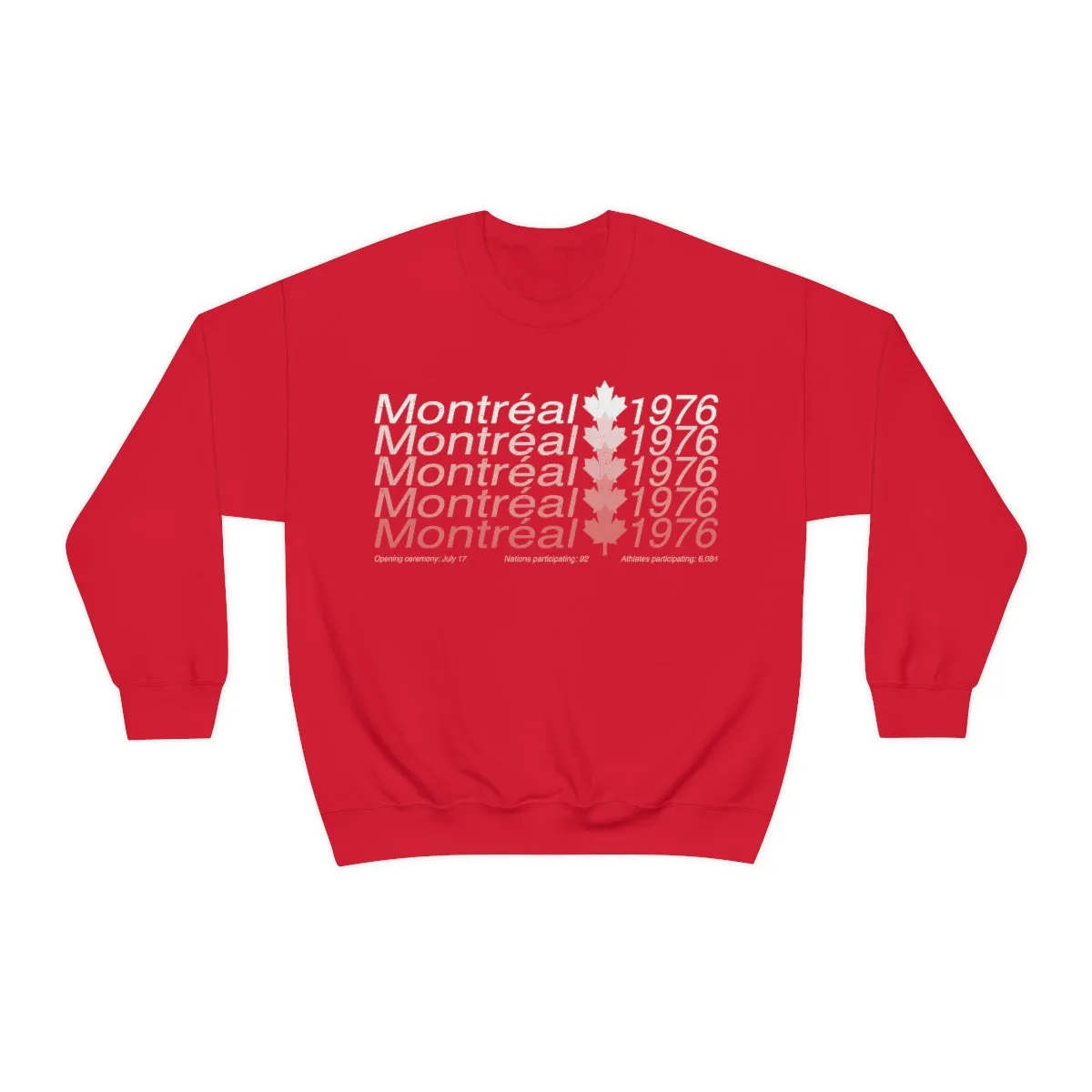 Montreal 1976 - Retro Olympics | Funky Hipster Sweatshirt