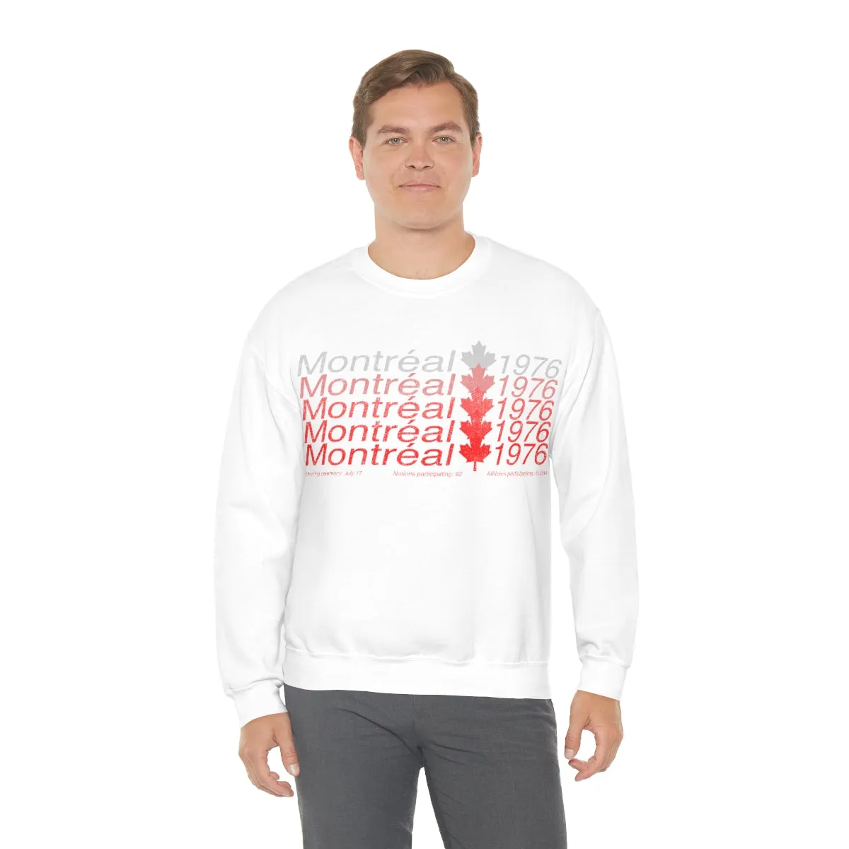 Montreal 1976 - Retro Olympics | Funky Hipster Sweatshirt