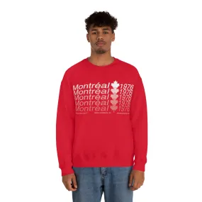 Montreal 1976 - Retro Olympics | Funky Hipster Sweatshirt