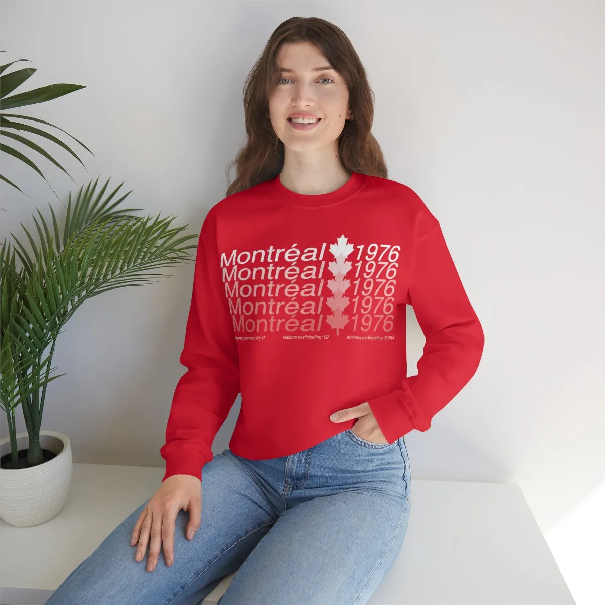 Montreal 1976 - Retro Olympics | Funky Hipster Sweatshirt