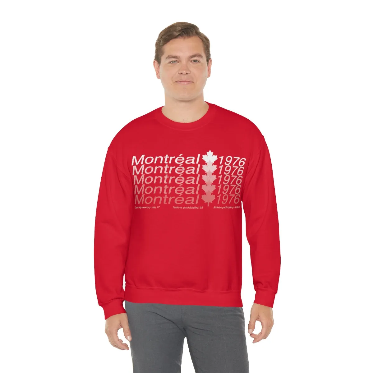 Montreal 1976 - Retro Olympics | Funky Hipster Sweatshirt