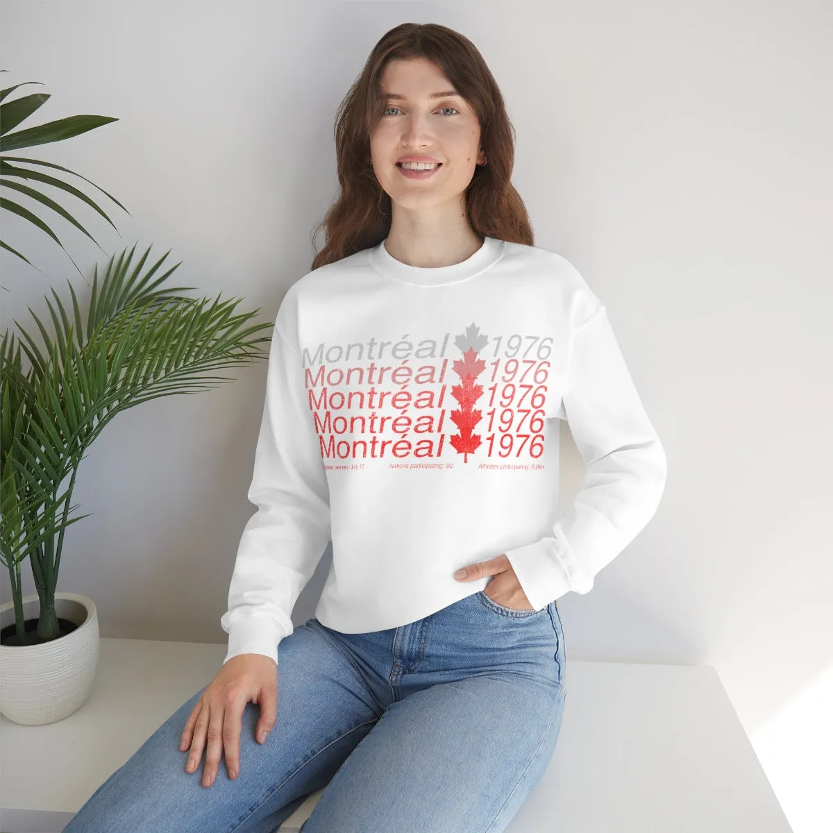Montreal 1976 - Retro Olympics | Funky Hipster Sweatshirt