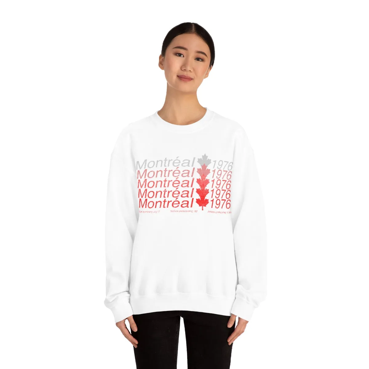 Montreal 1976 - Retro Olympics | Funky Hipster Sweatshirt