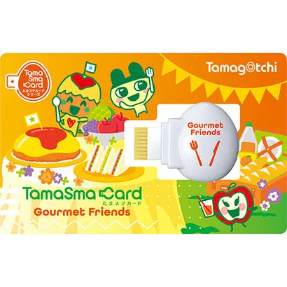 [NEW] Tamagotchi Smart -TamaSma Card- Gourmet Friends Bandai Japan [DEC 28 2021]