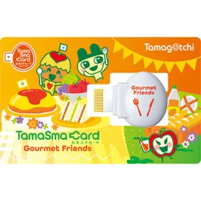 [NEW] Tamagotchi Smart -TamaSma Card- Gourmet Friends Bandai Japan [DEC 28 2021]