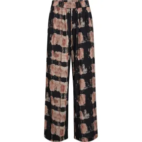 Nolia Loose Pants / 100290 - Rose Black Print