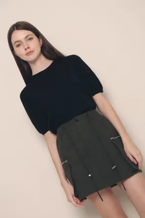 Piper Utility Skirt Olive