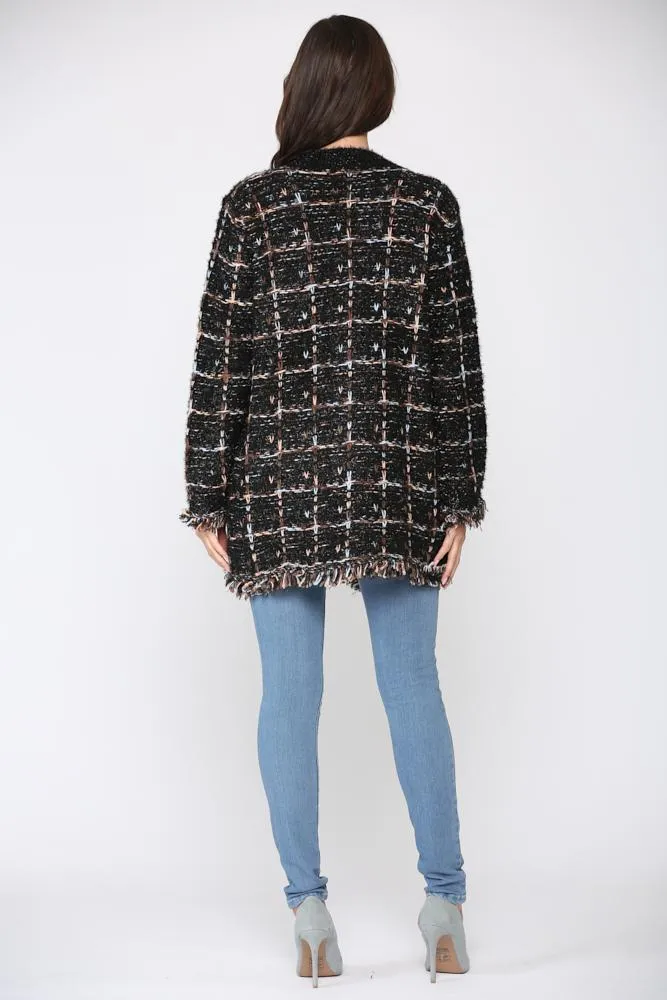 Pre-Order Suki Knit Tweed Jacket