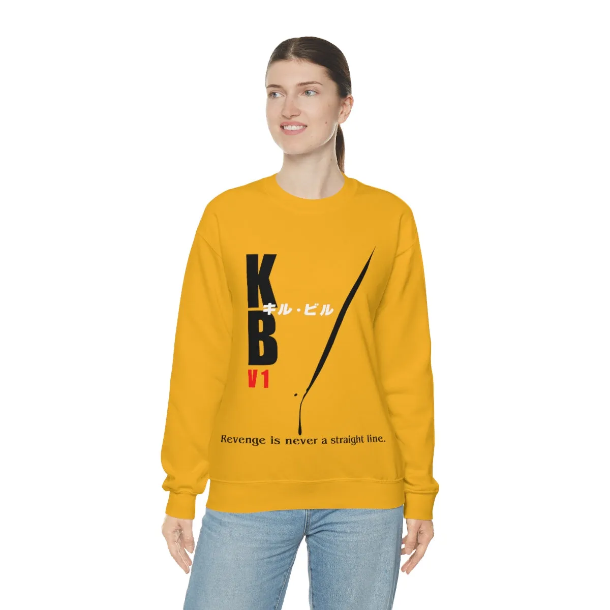 Revenge Is Never A Straight Line - Kill Bill  | Unisex Sweatshirt
