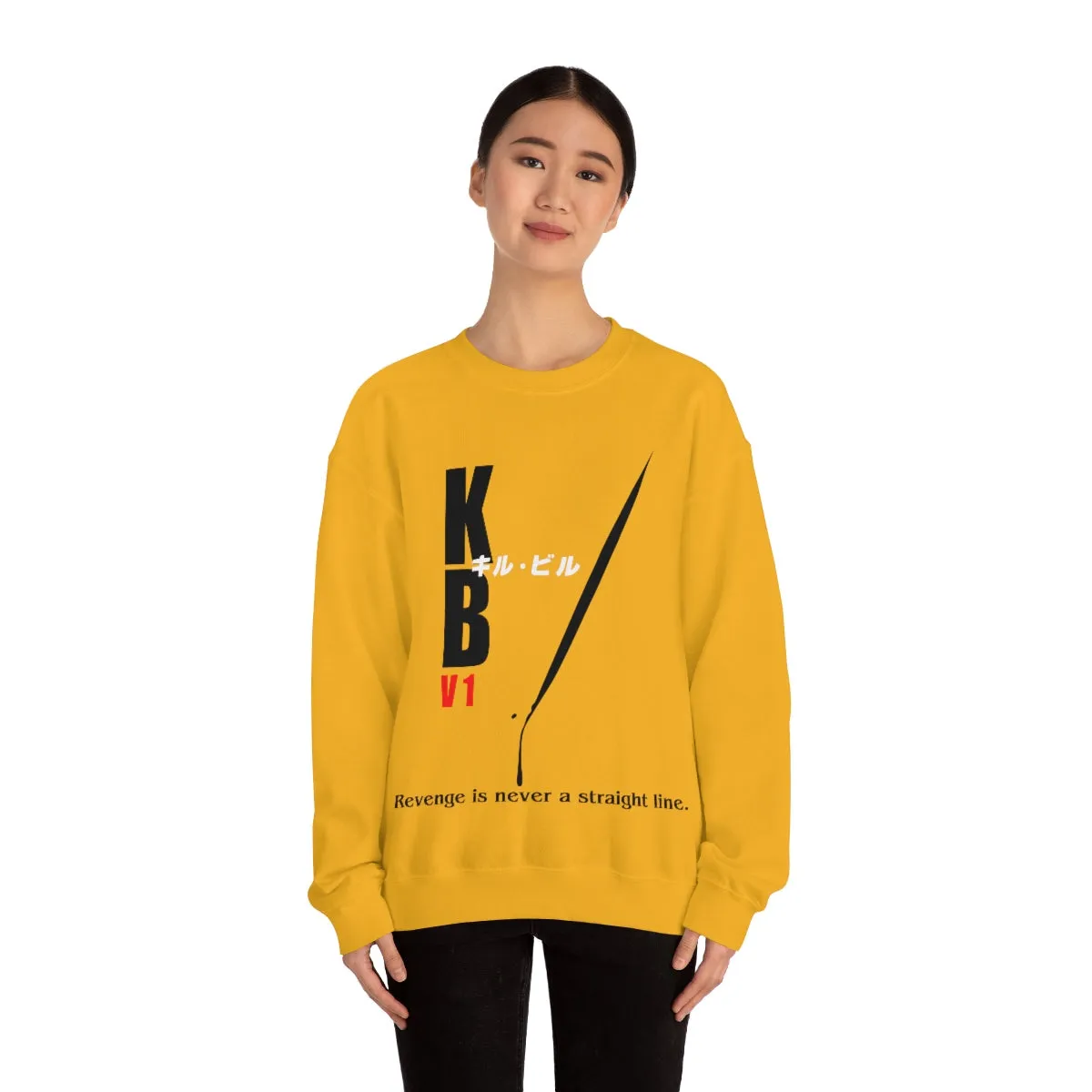 Revenge Is Never A Straight Line - Kill Bill  | Unisex Sweatshirt
