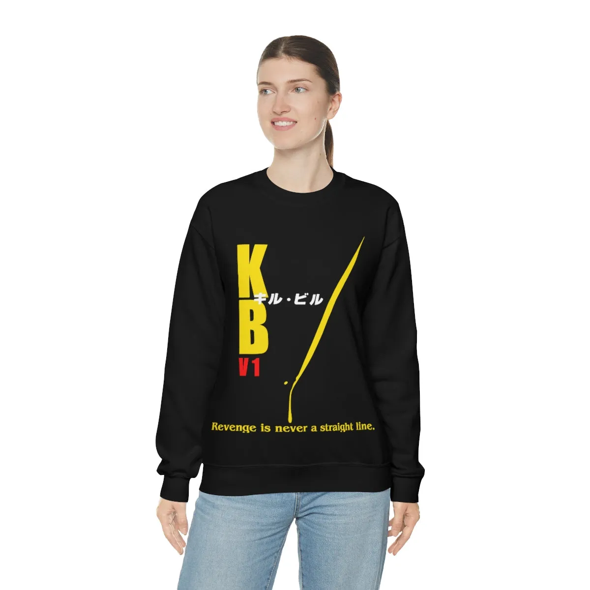 Revenge Is Never A Straight Line - Kill Bill  | Unisex Sweatshirt