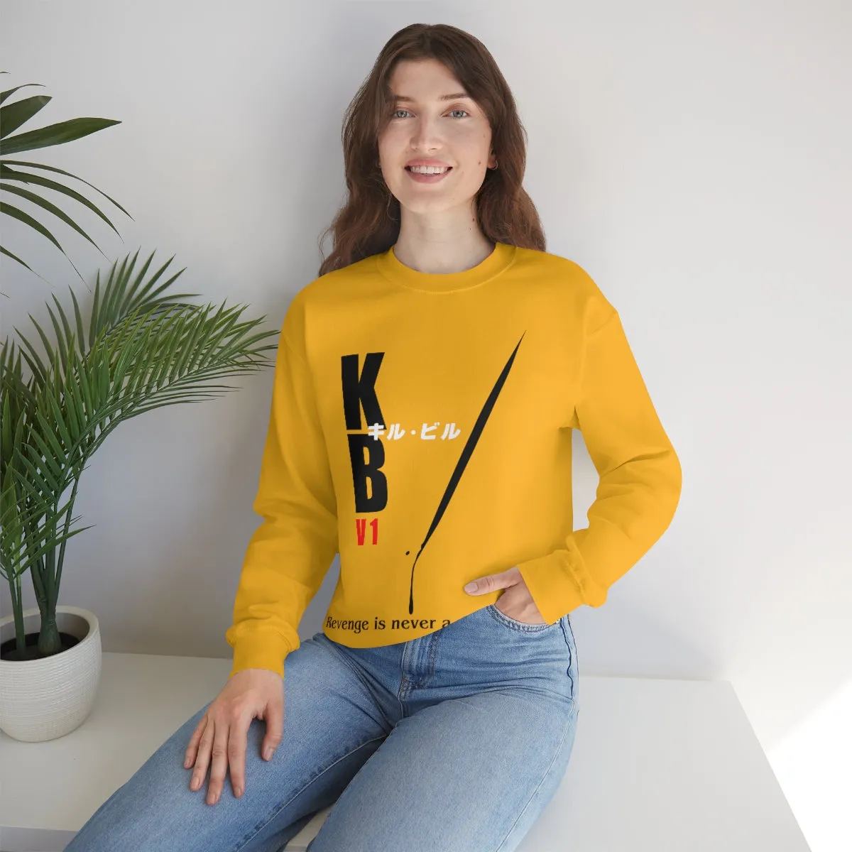 Revenge Is Never A Straight Line - Kill Bill  | Unisex Sweatshirt