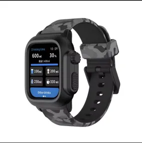 Silicone Band Case for Apple Watch Series 4/5/6