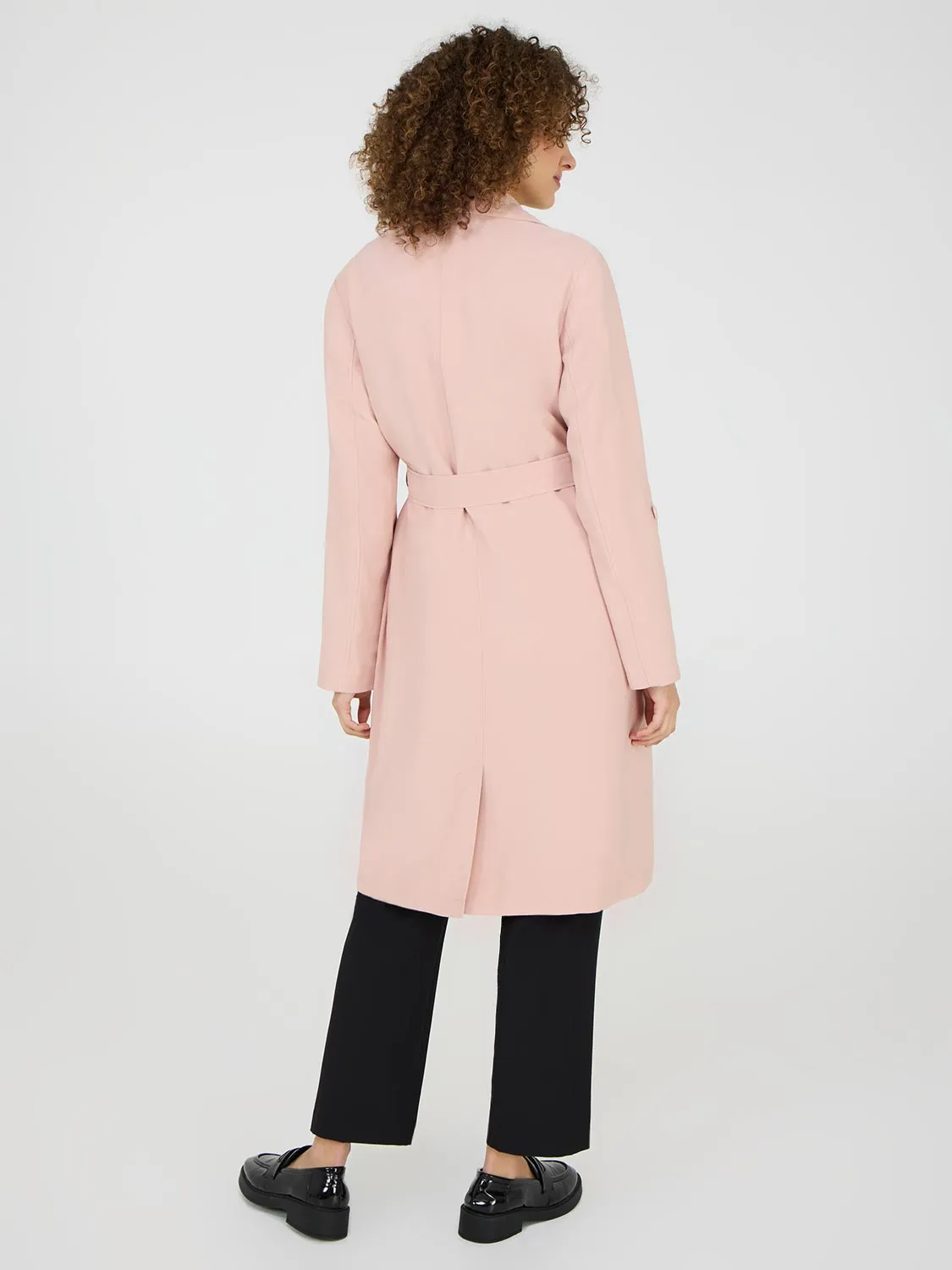 Twill Trench Coat