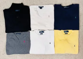 #VV38 Ralph Lauren Heavy knit Sweaters 30 PCs